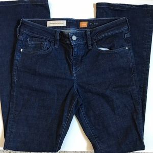 Anthro Pilcro 29x32 Fit Stet dark wash jeans